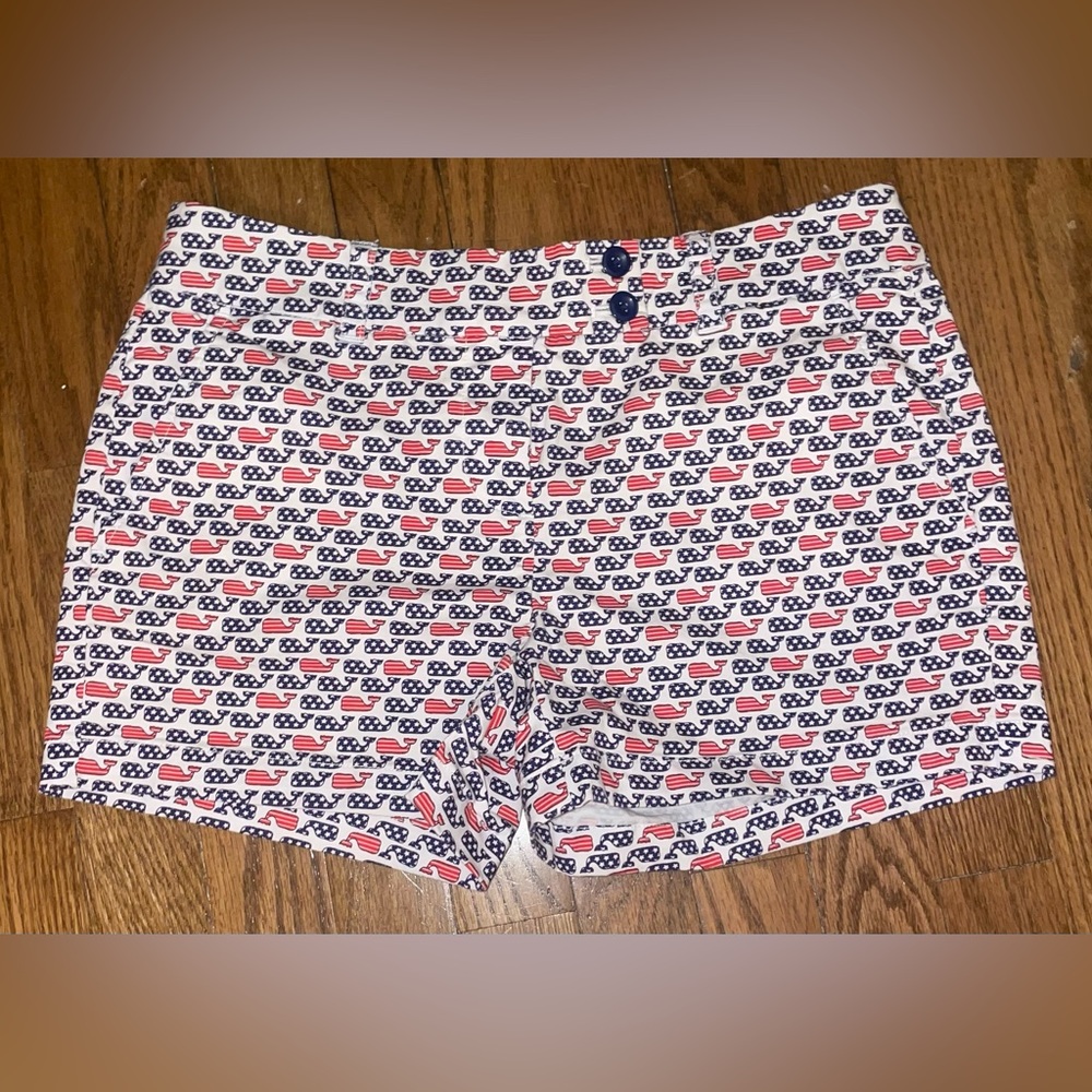 Vineyard Vines American Flag Shorts - Women’s Size 2